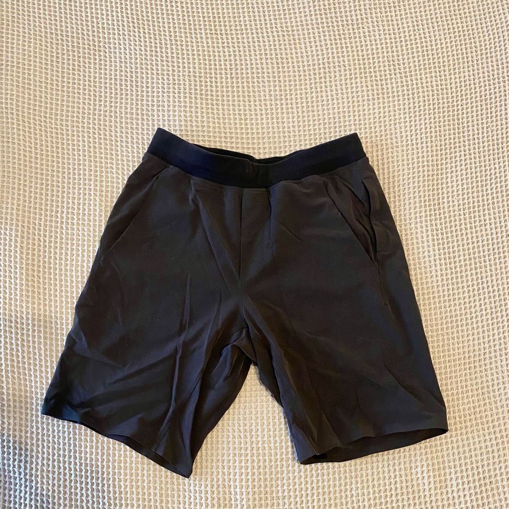 Lululemon black shorts in size small. 9” inseam